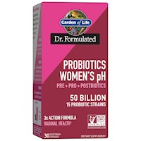 Garden Of Life Probiotics Womens Ph 30 Capsulas